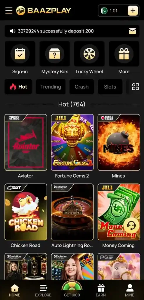 Baaz Play Game